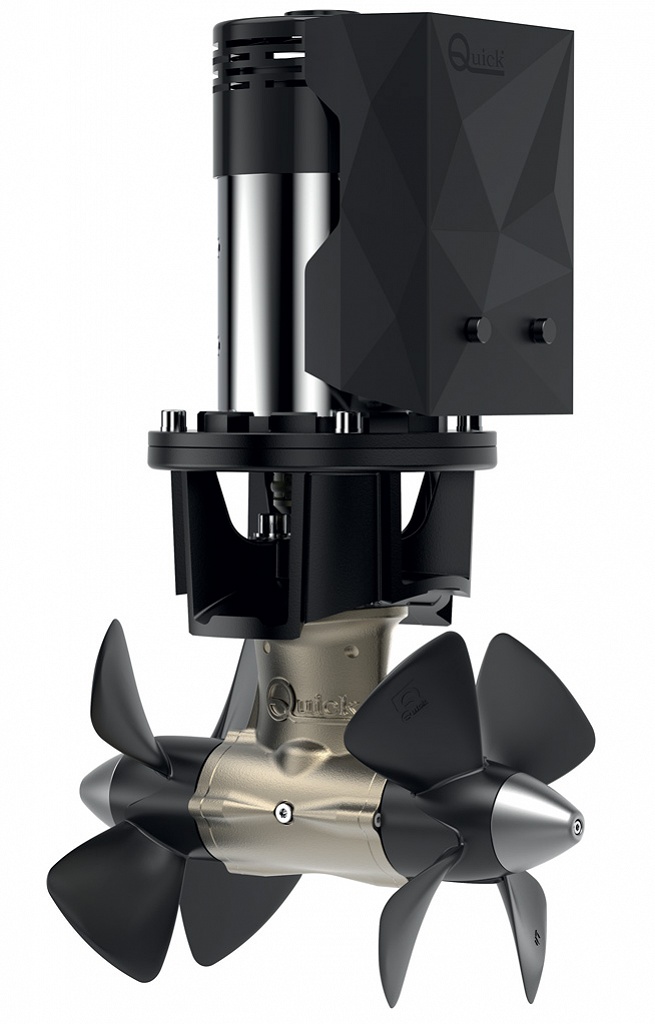 Btq 300 double propeller thruster 250kgf dc quick neptune nautica