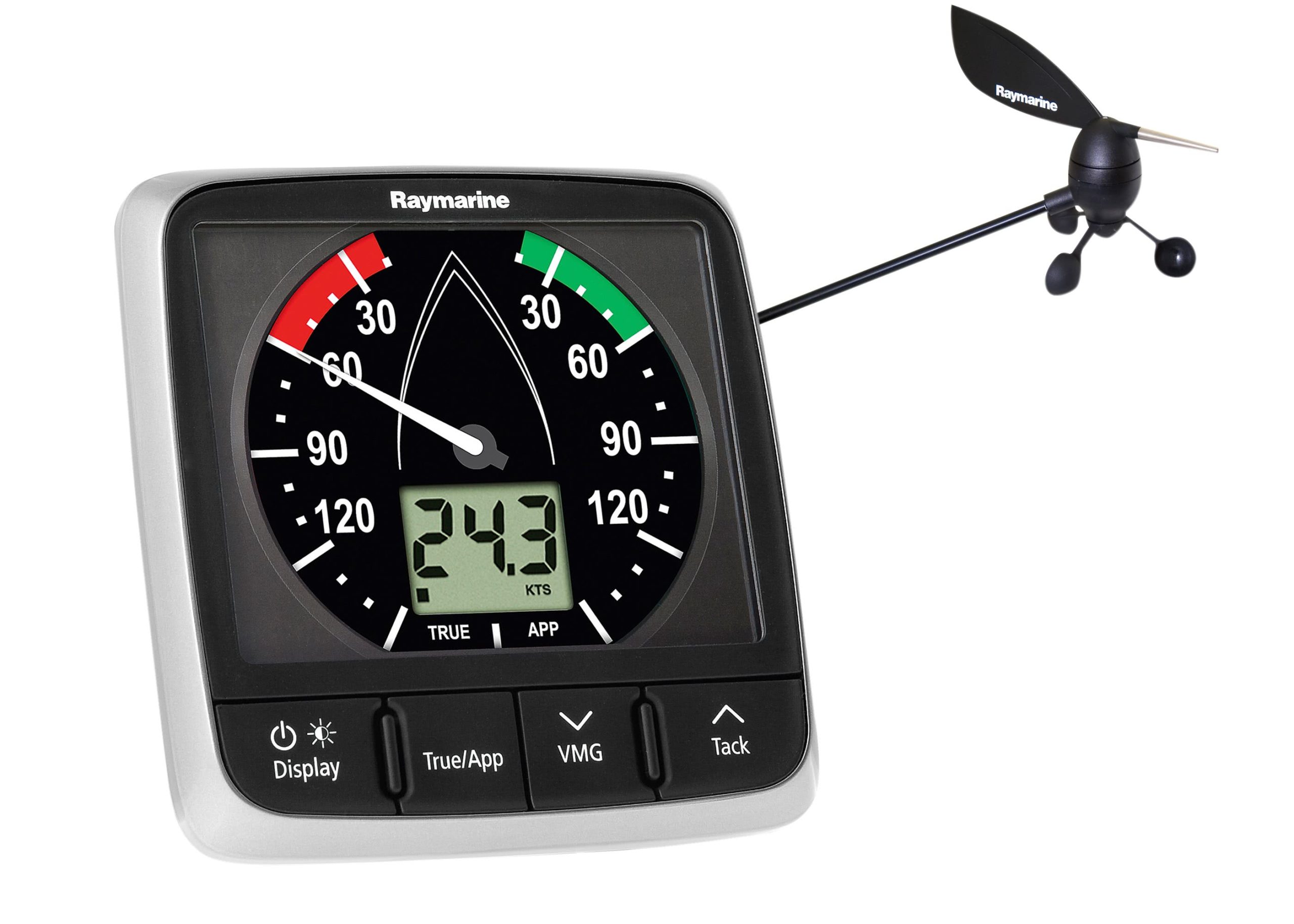 I60 wind pack display za prikaz brzine smjer vjetra with transducer sa davacem raymarine neptune nautica.jpg
